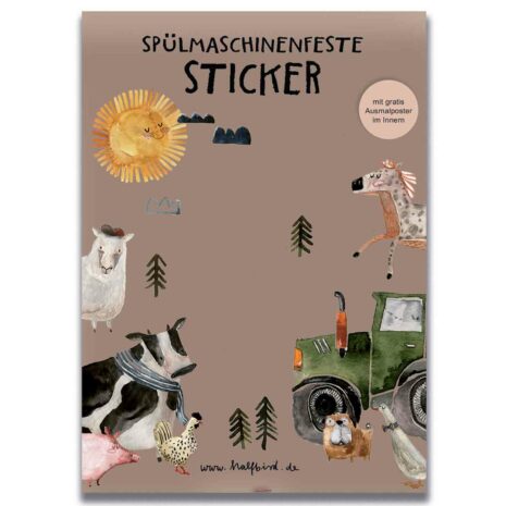 spülmaschinenfeste_Sticker_bauernhof