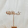 Cake Topper Glücksmomemte Hochzeit Babyshower