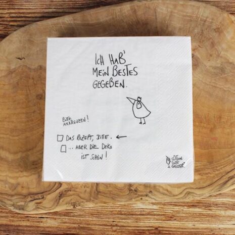 Serviette Bestes